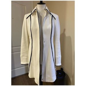 WHBM White Black Jacket